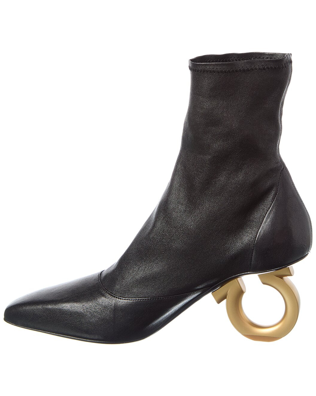 Ferragamo Adhar Leather Bootie - 2