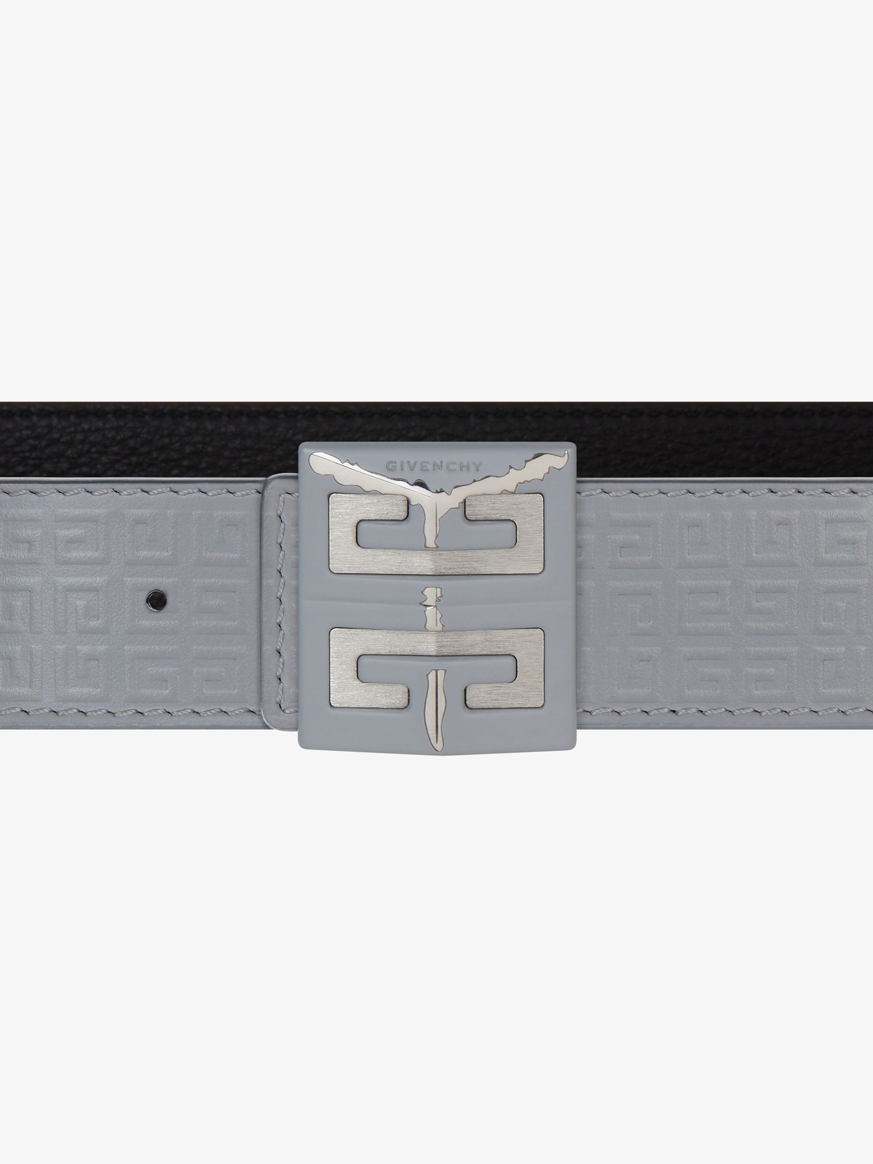 4G REVERSIBLE BELT IN MICRO 4G LEATHER - 5
