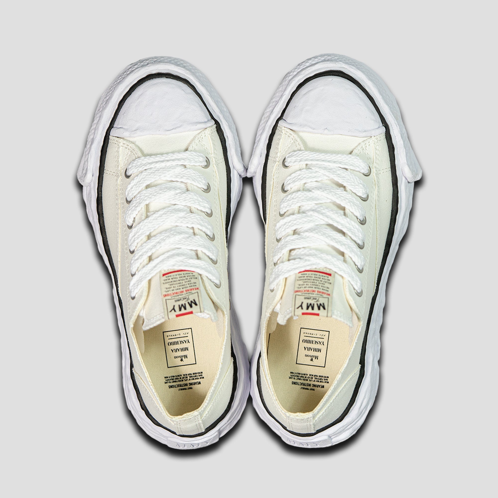PETERSON 23 OG SOLE LOW-TOP CANVAS SNEAKERS - 3