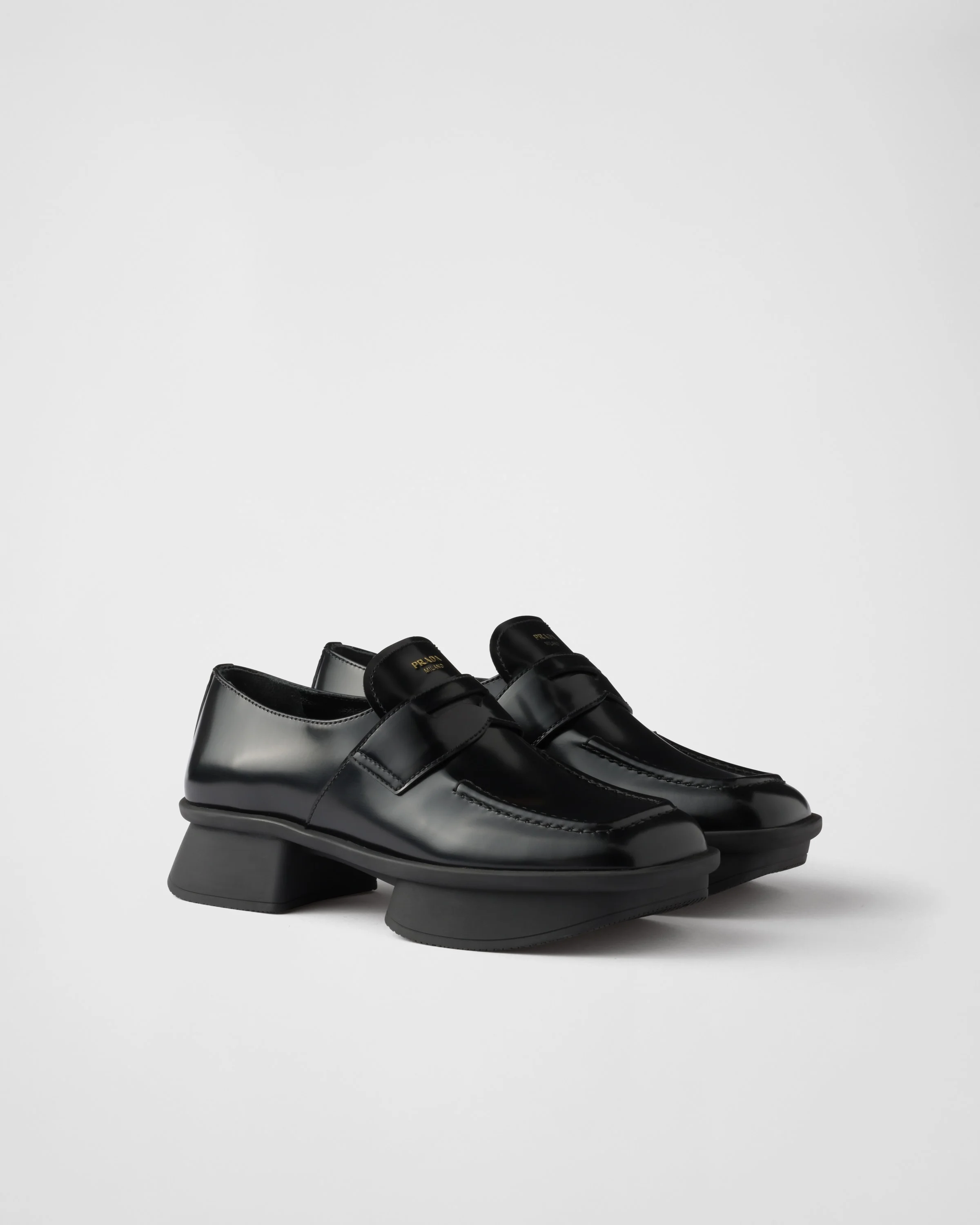 Equal brushed leather loafers - 1