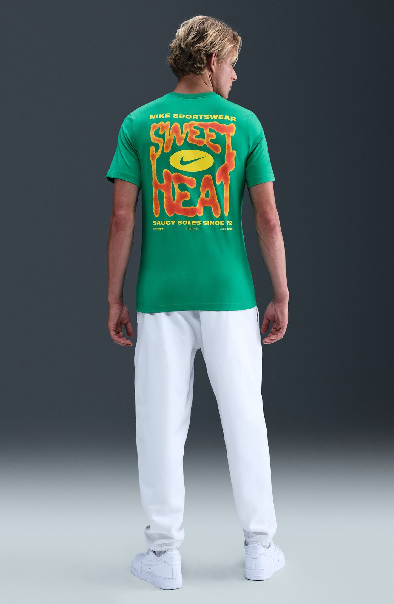 Nike Sportswear Cotton Graphic T-Shirt in Stadium Green at Nordstrom - 8