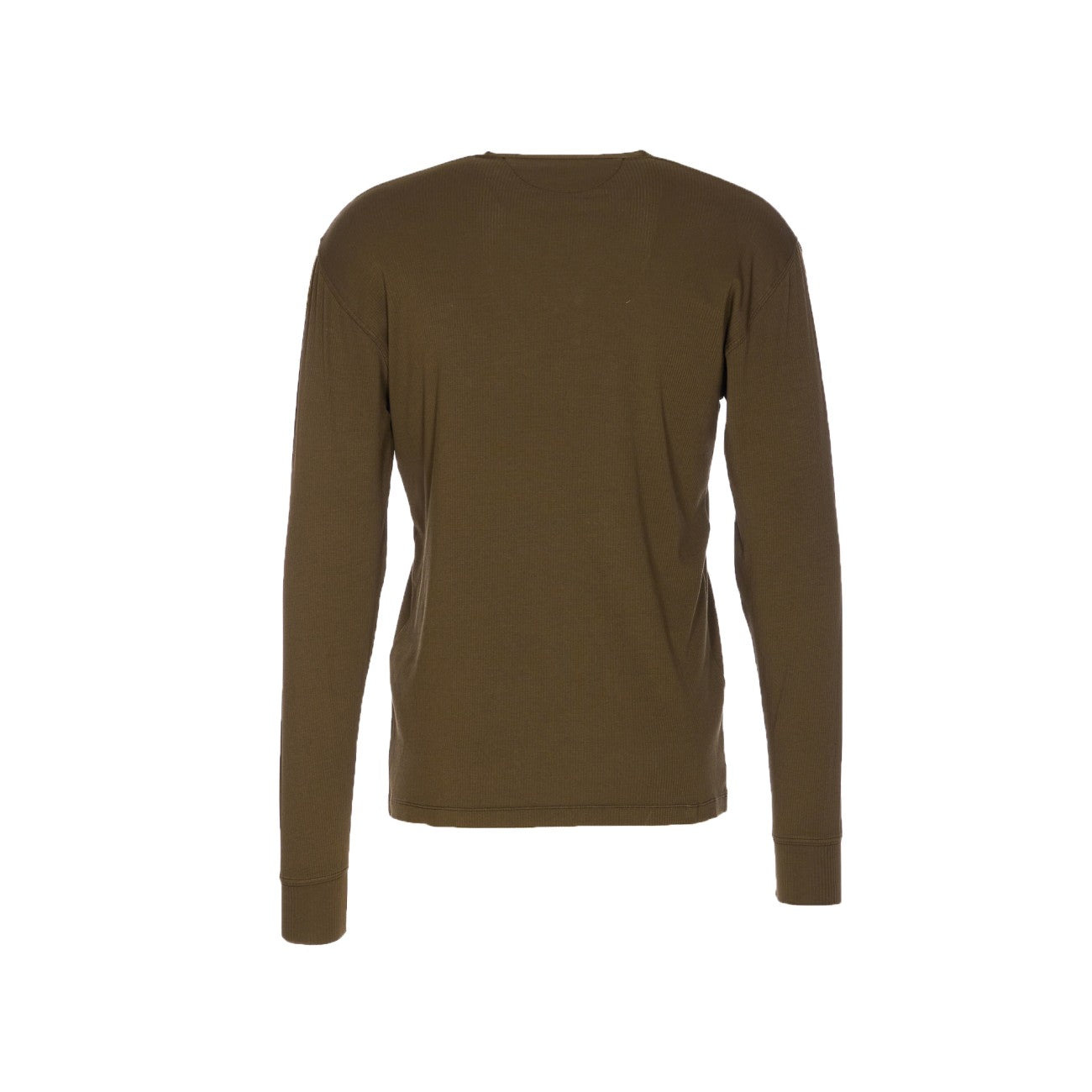 Tom Ford Men Ribbed Longsleeves Henley T-Shirt - 3