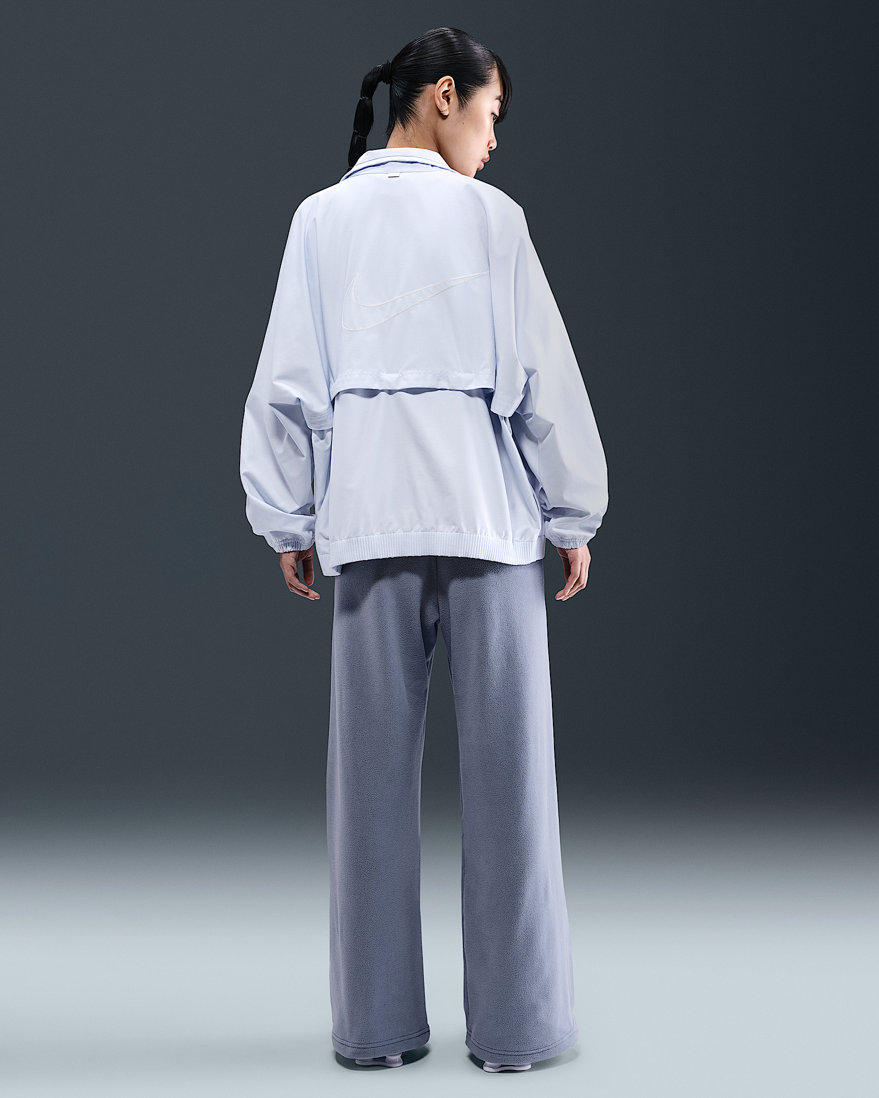 Nike Sportswear Club Fleece Women's Mid-Rise Wide-Leg Cozy Pants - 4
