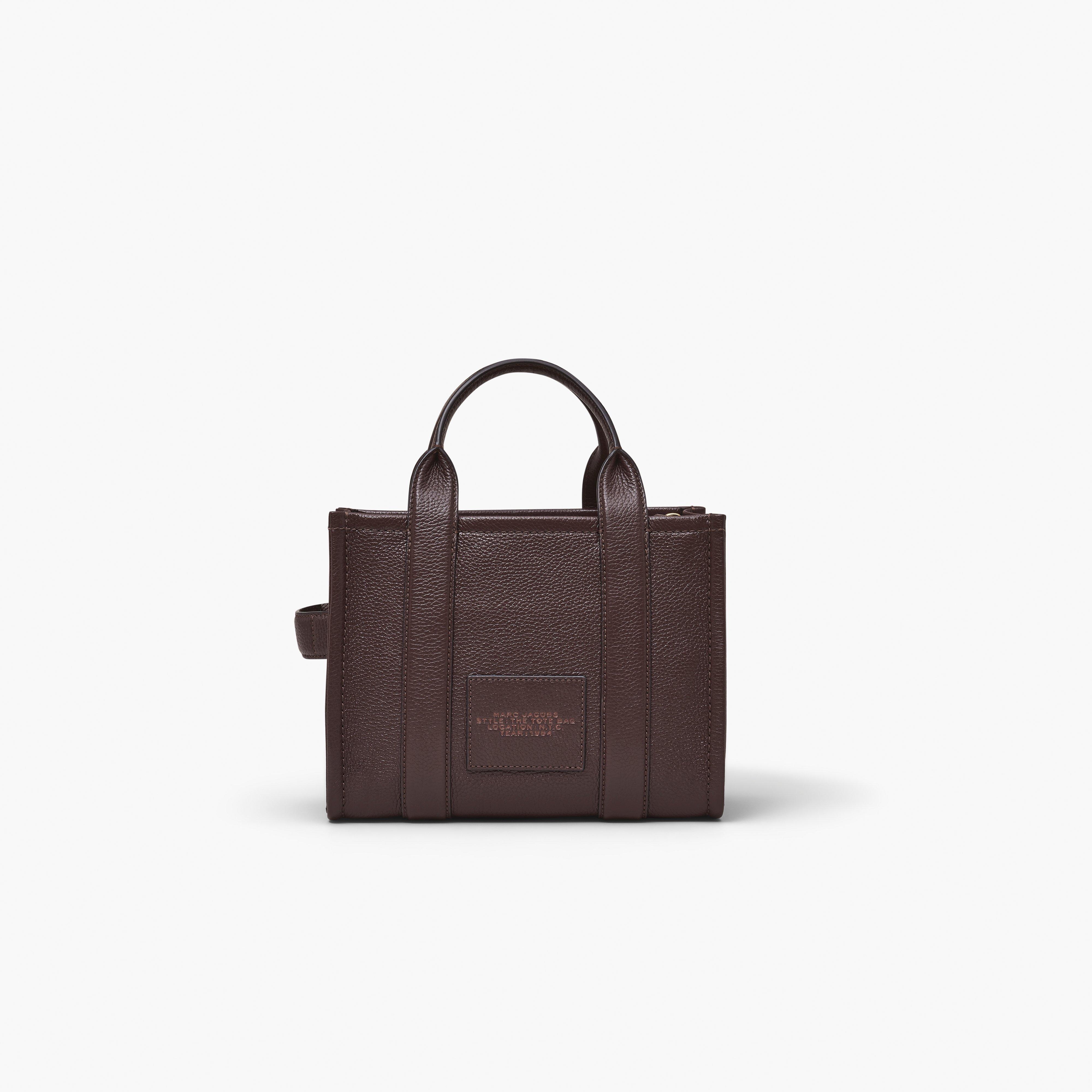 THE LEATHER SMALL TOTE BAG - 4