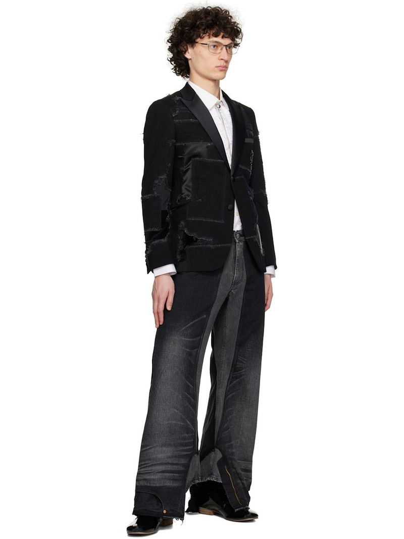 Junya Watanabe MAN Black Levi's Edition Garment Treated W Name Jeans outlook