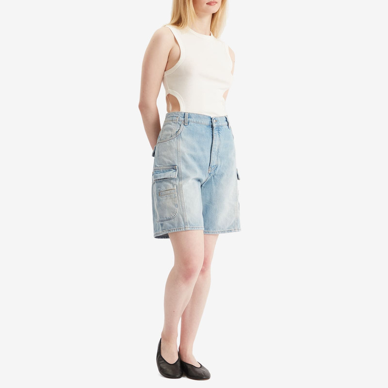 Off-White Denim Cargo Shorts 4