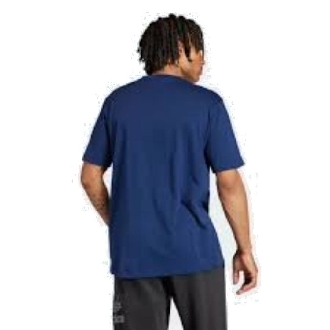 adidas Adicolor Trefoil T-Shirt Asia Sizing 'Blue White' IR8011 - 2