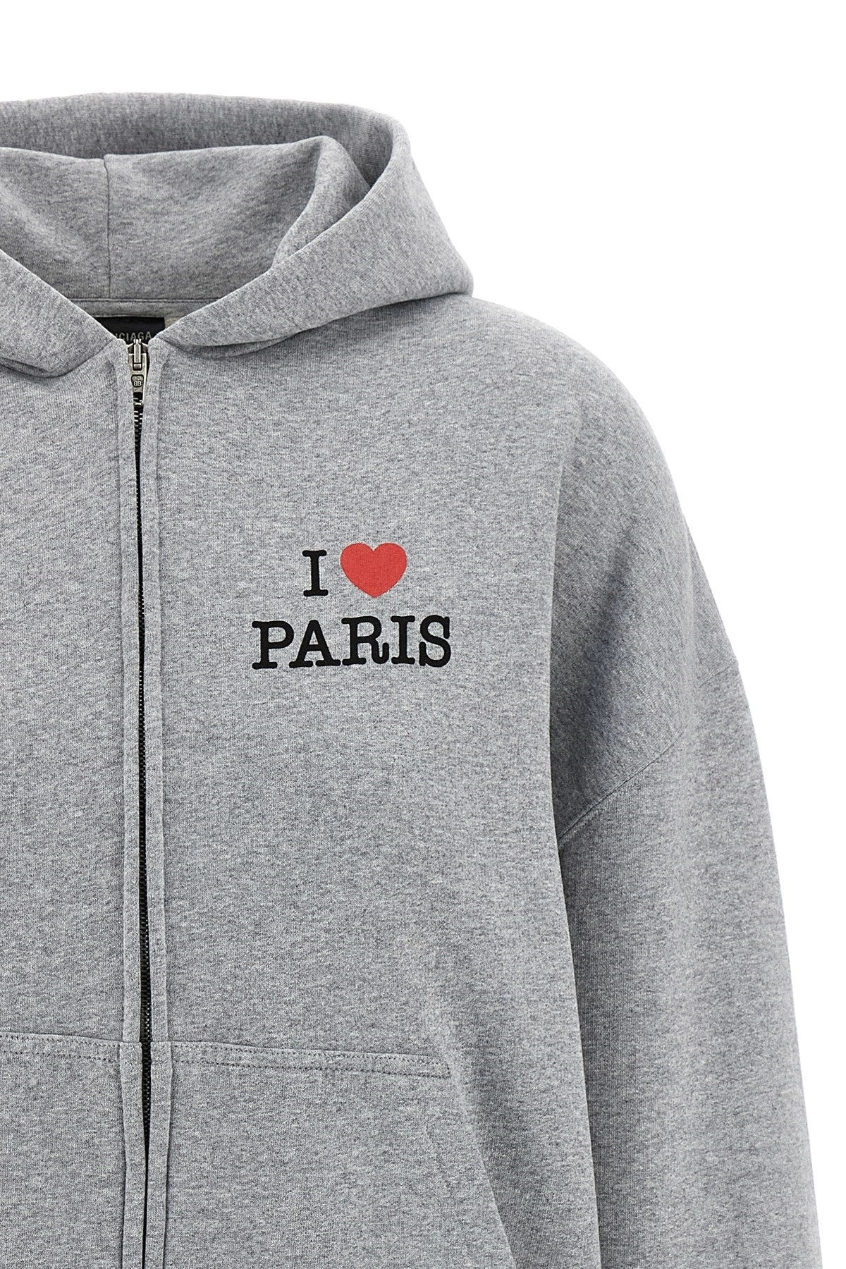 Balenciaga Women 'I Love Paris & Balenciaga' Hoodie - 3