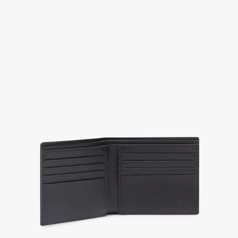FENDI Wallet with eight interior card slots and two compartments for banknotes. Made of textured fabric wi outlook