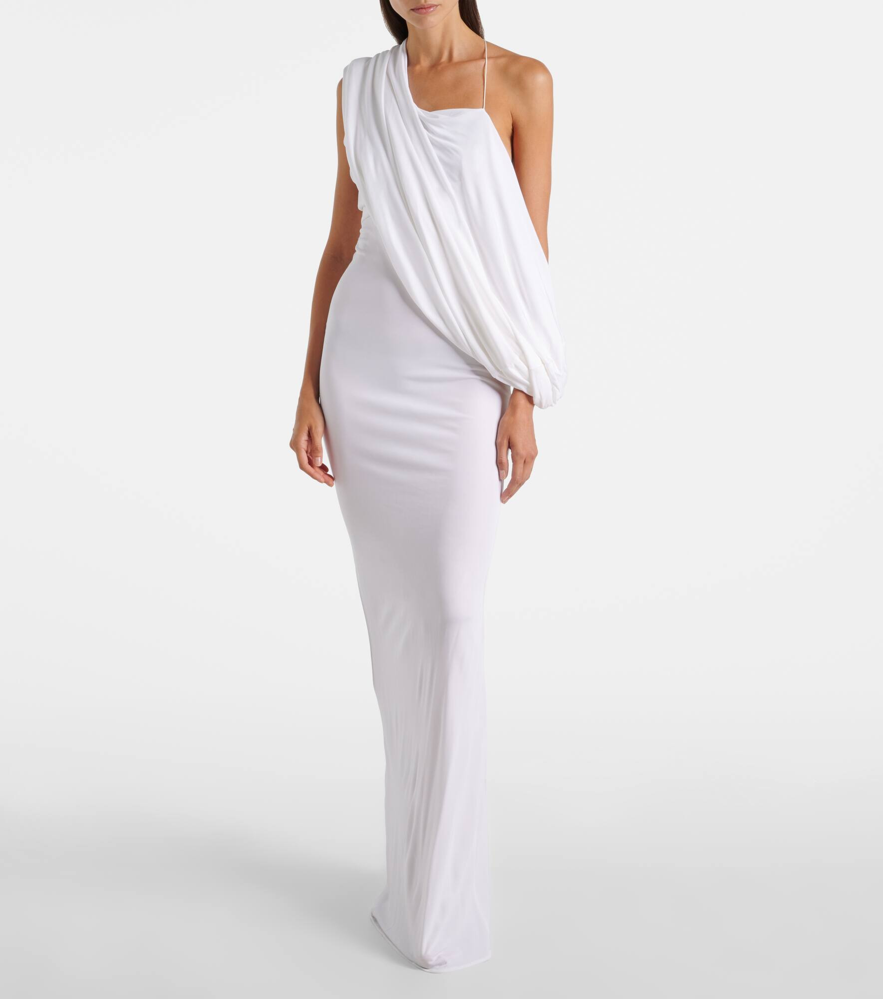 Aiba draped jersey maxi dress - 2
