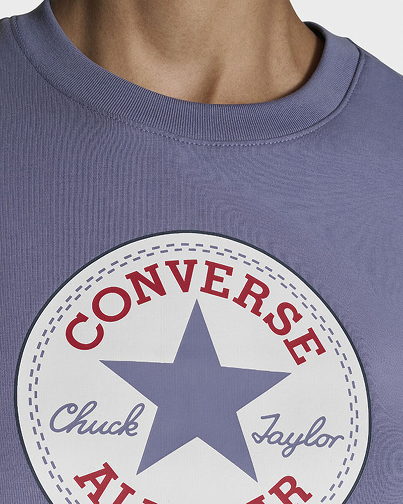 Chuck Taylor All Star Patch Cropped T-Shirt 8