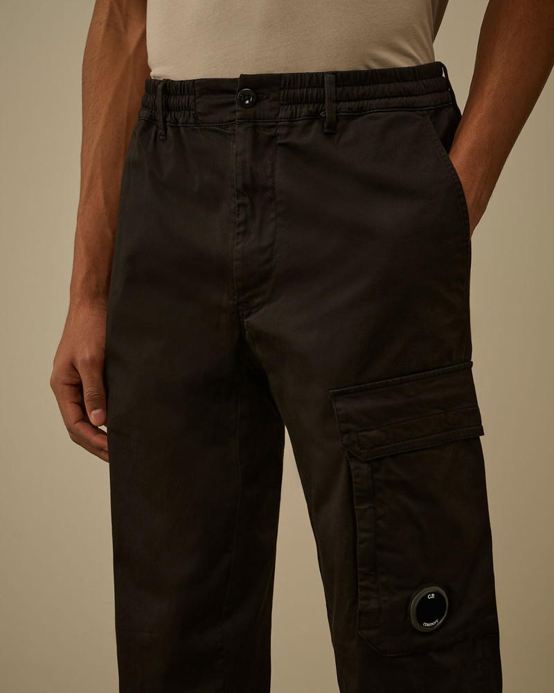 Stretch Sateen Regular Cargo Pants 5