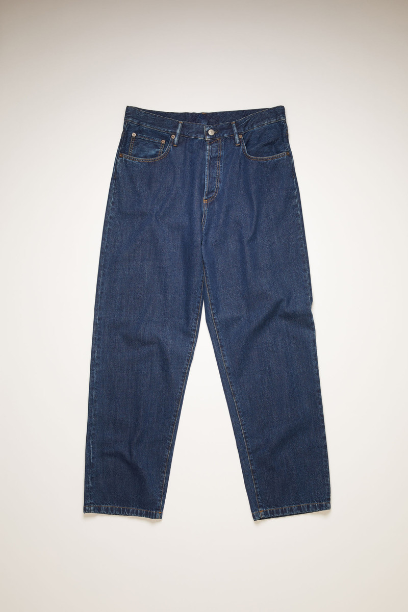 Loose fit jeans dark blue 1