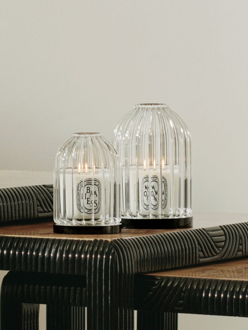 Ribbed Candle Holder - For small candles 3