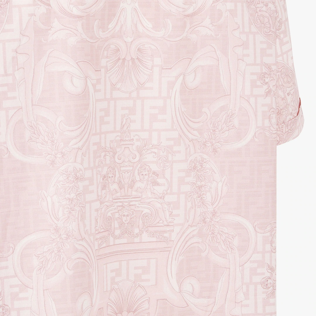 Fendace pink cotton shirt - 3
