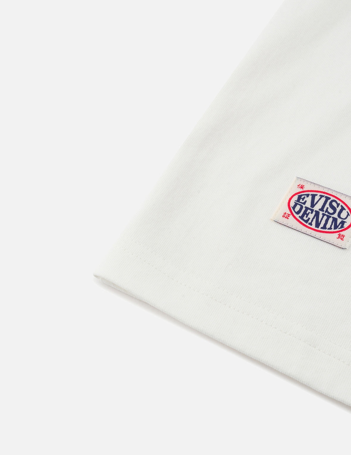 Slogan Print with Godhead Appliqué Embroidery Regular Fit T-Shirt - 9