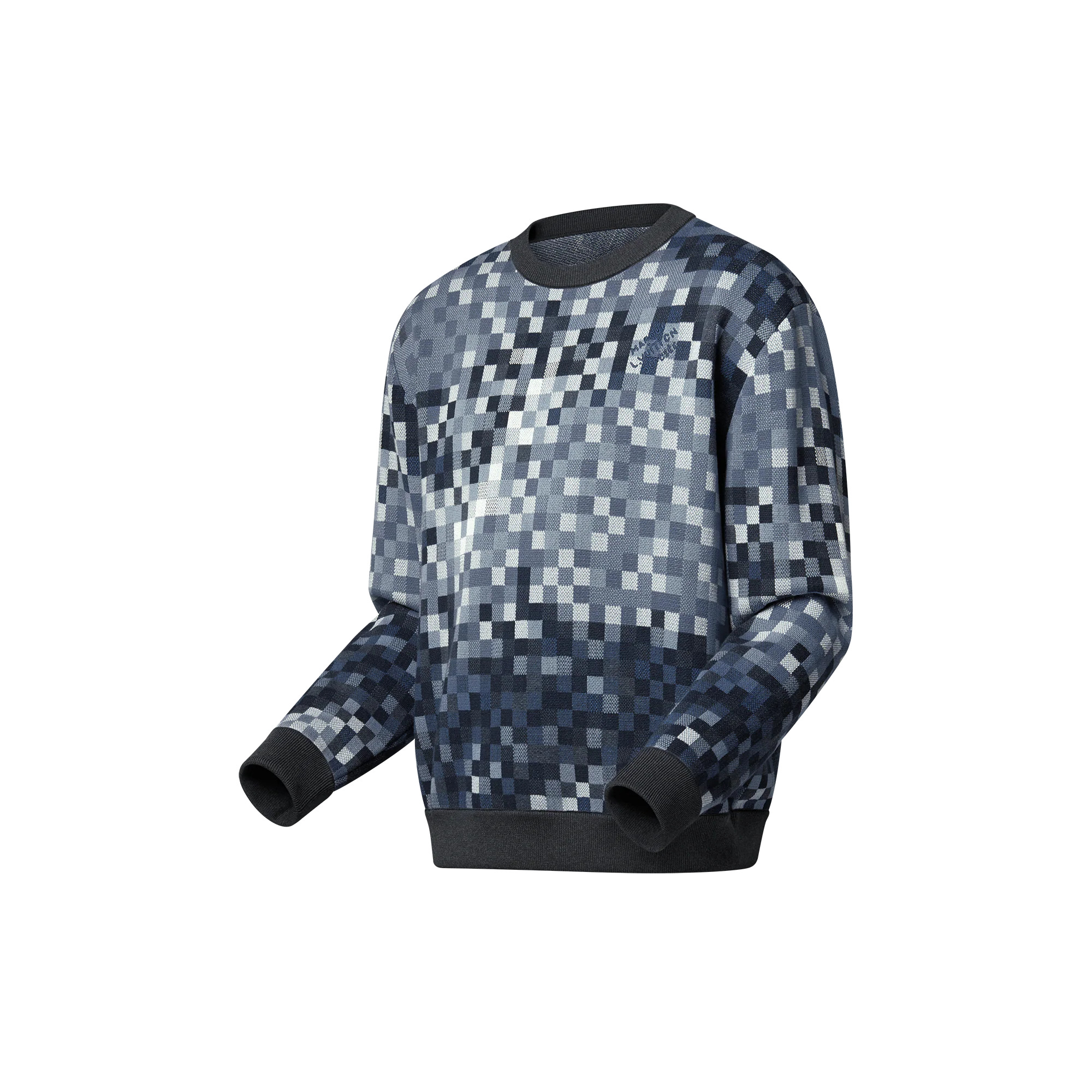 LV Lovers Damoflage Jacquard Pullover - 2