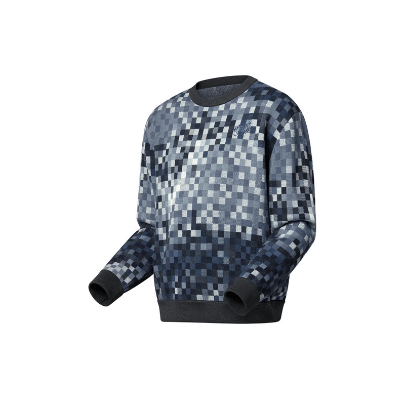 Louis Vuitton LV Lovers Damoflage Jacquard Pullover outlook
