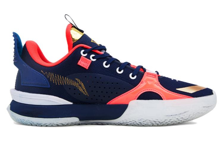 Li-Ning Wade All City 10 Low 'Dark Blue Red' ABAS009-25 - 3