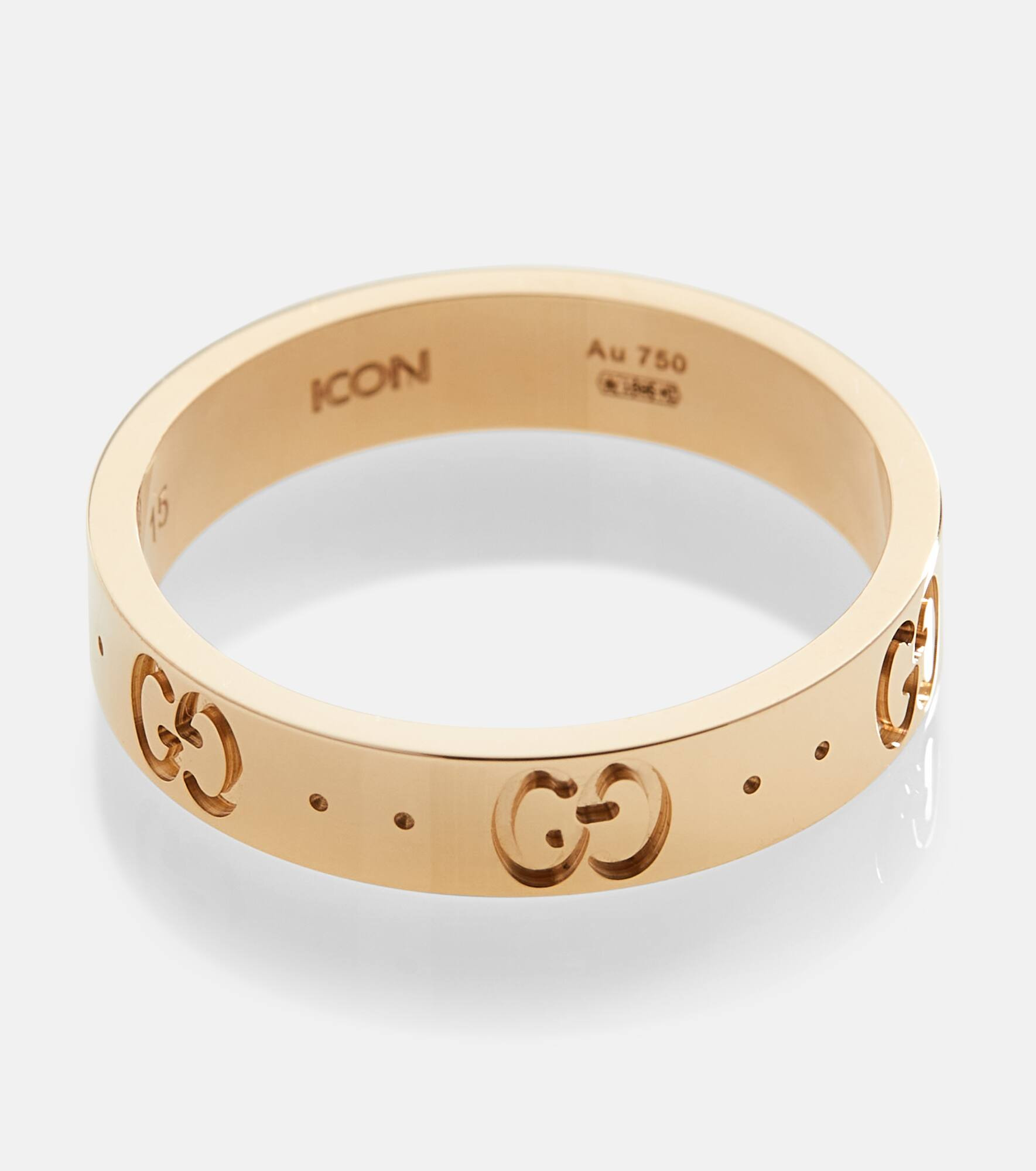 Icon 18kt yellow gold ring - 4