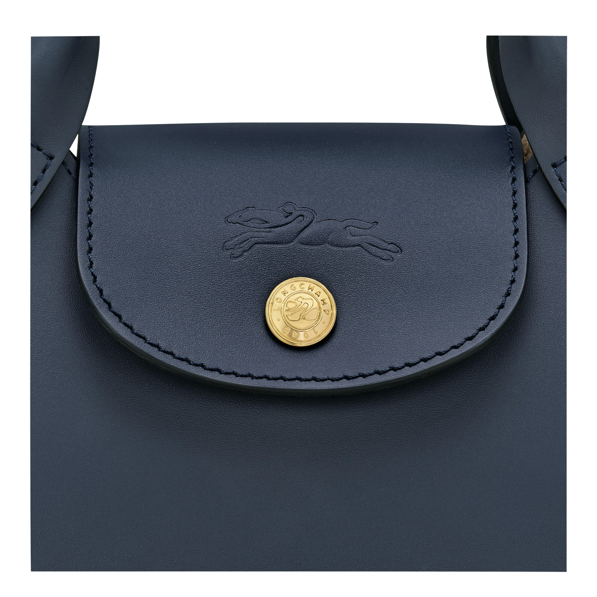Épure XS Tote bag Navy - Leather - 6