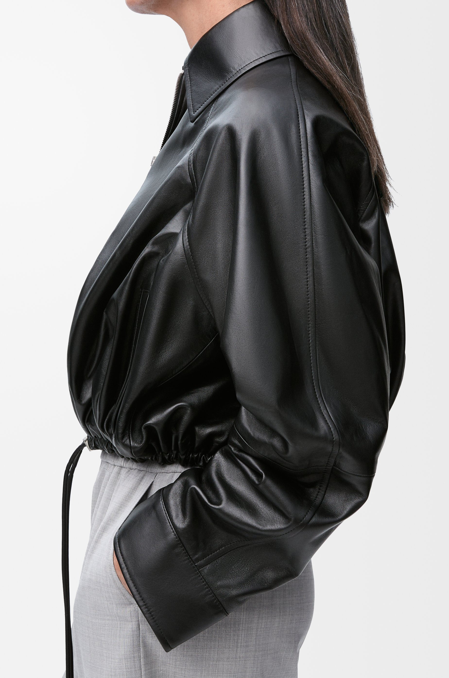 Balloon jacket in nappa lambskin - 5