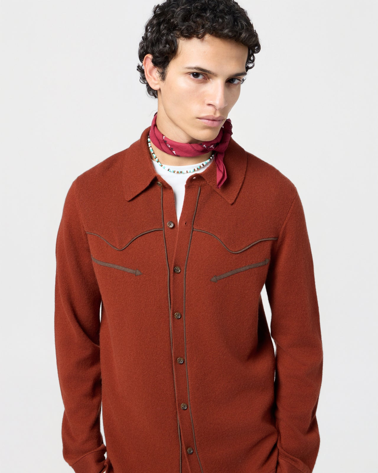 Western Button Up Shirt - 4