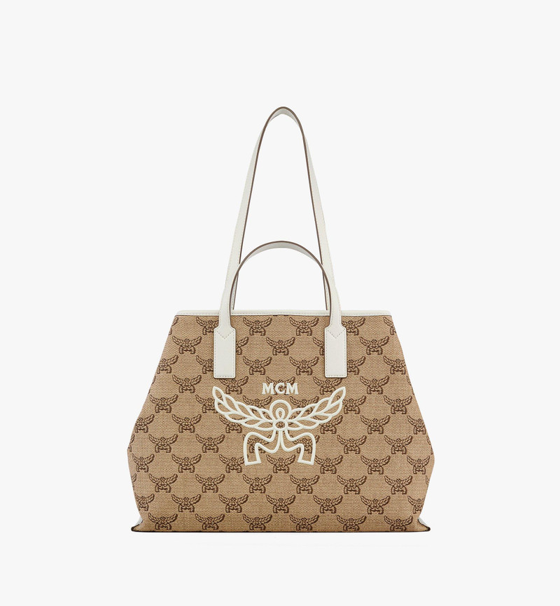 Himmel Shopper in Lauretos Raffia Jacquard 6