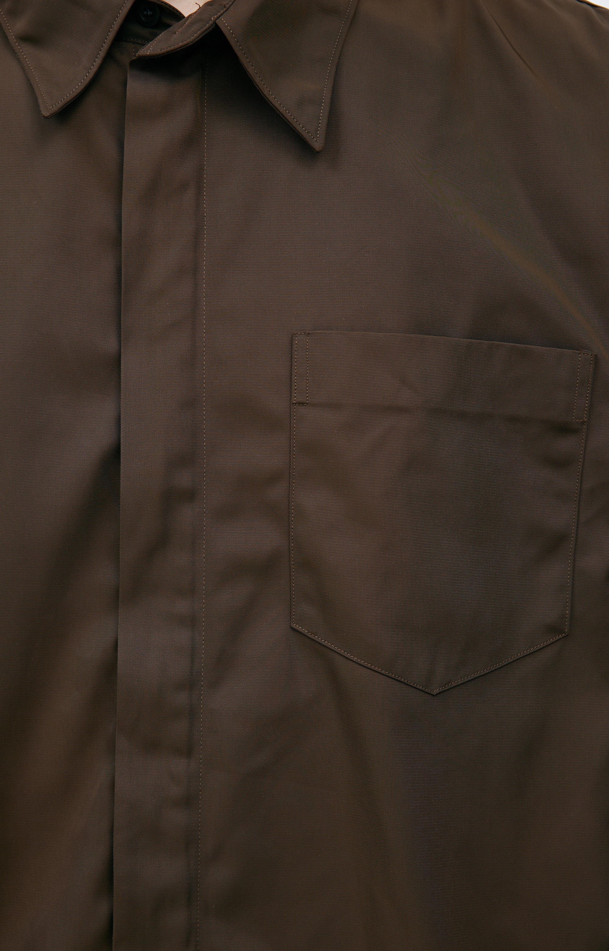 BASIC ZIPPERED SHIRT - 4