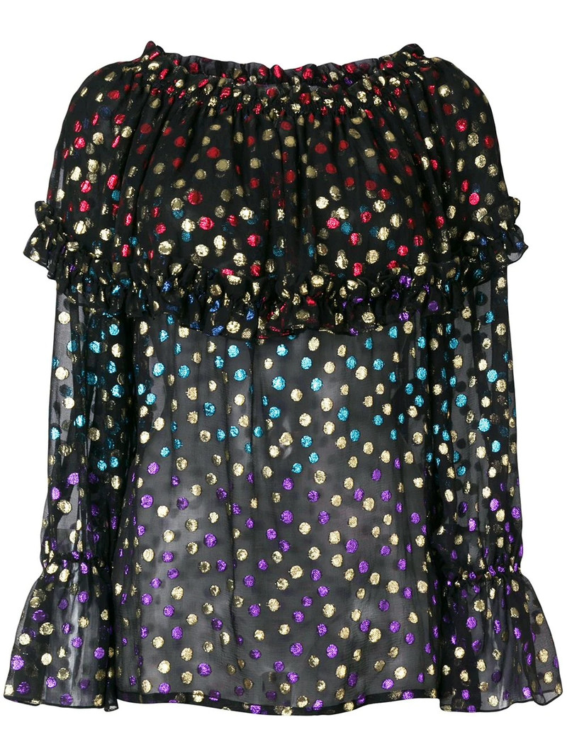 fil coupÃ© off the shoulder blouse 1