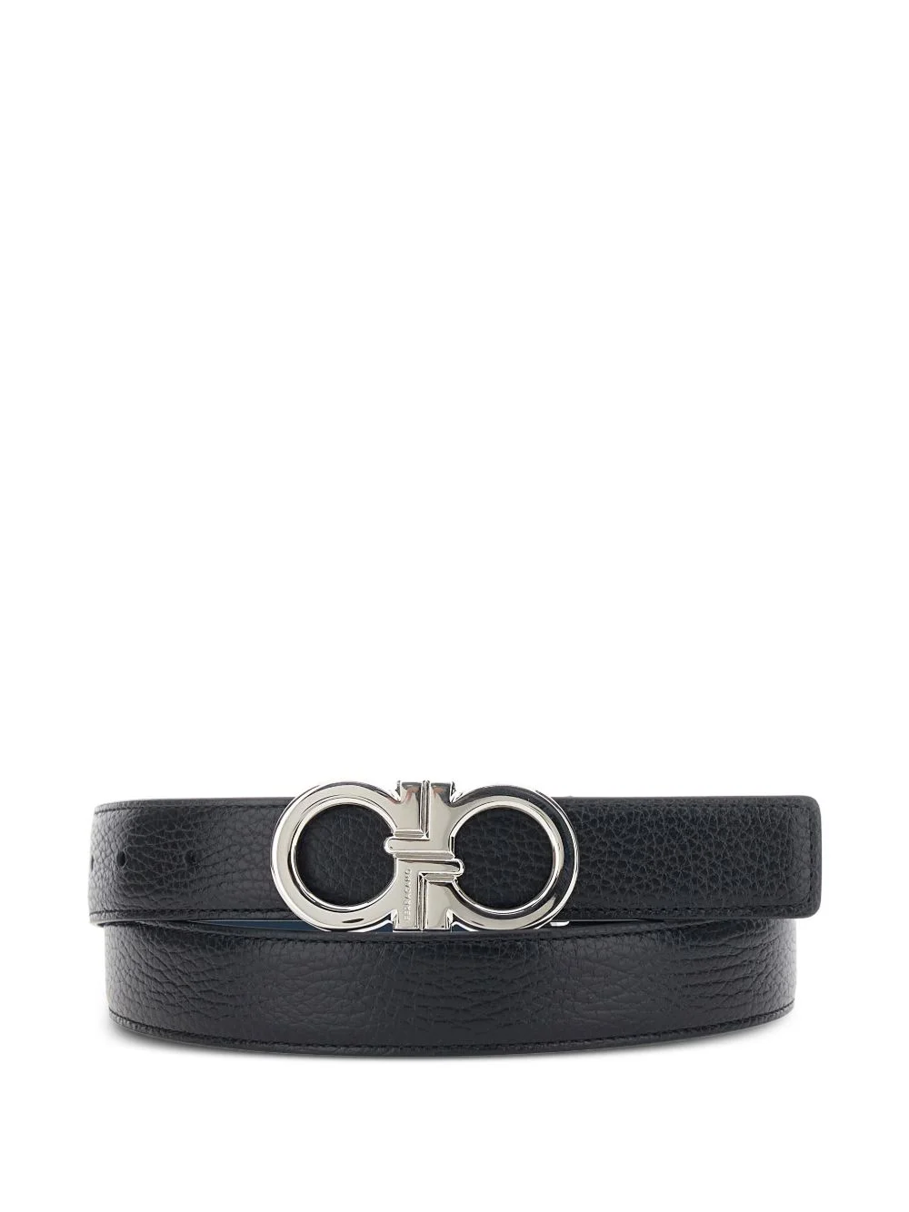 Giancini logo buckle belt - 1