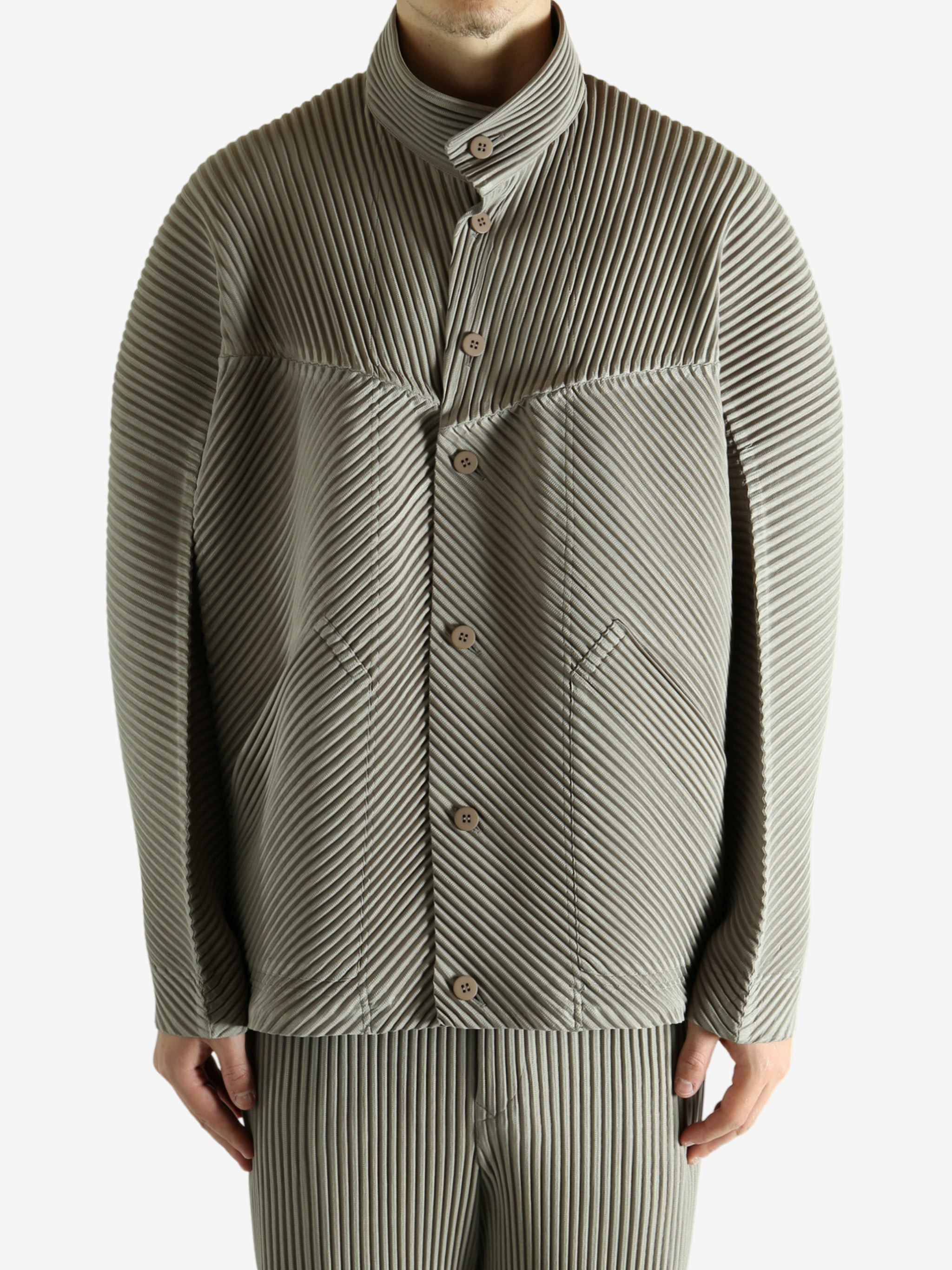 HOMME PLISSE ISSEY MIYAKE - Men Monthly Colors September Blouson - 1