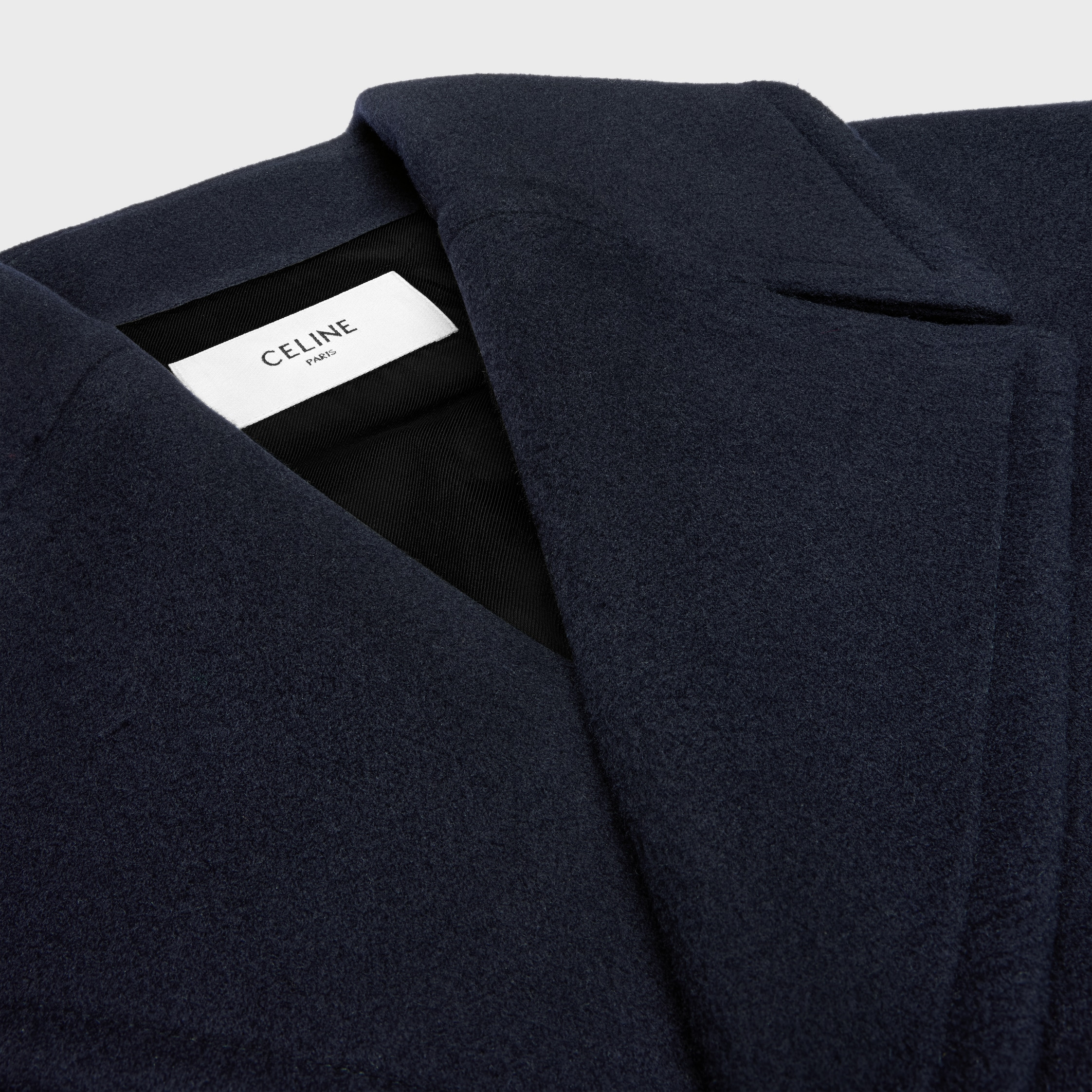 long peacoat IN WOOL FELT - 3