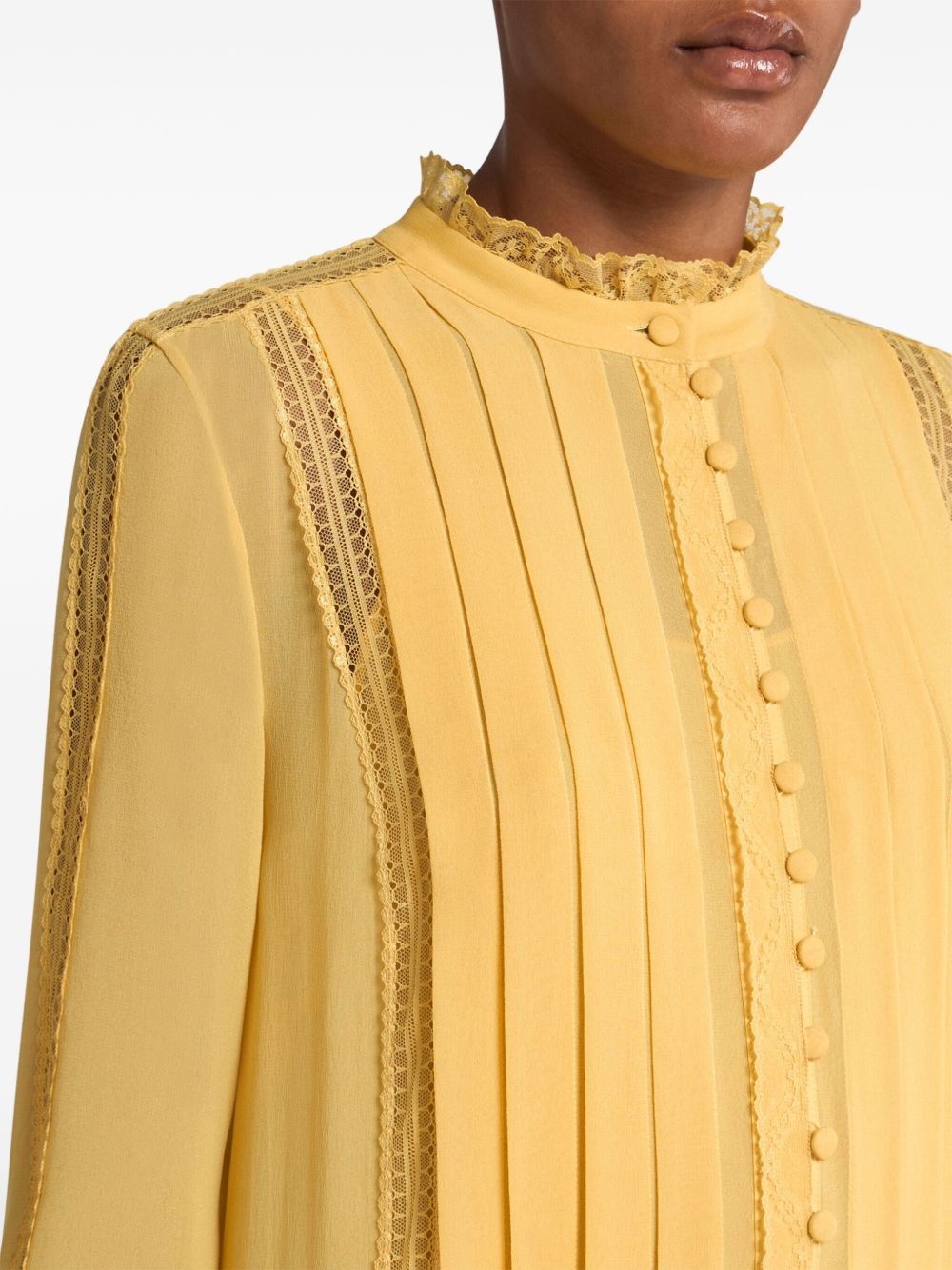 pleated gown - 4