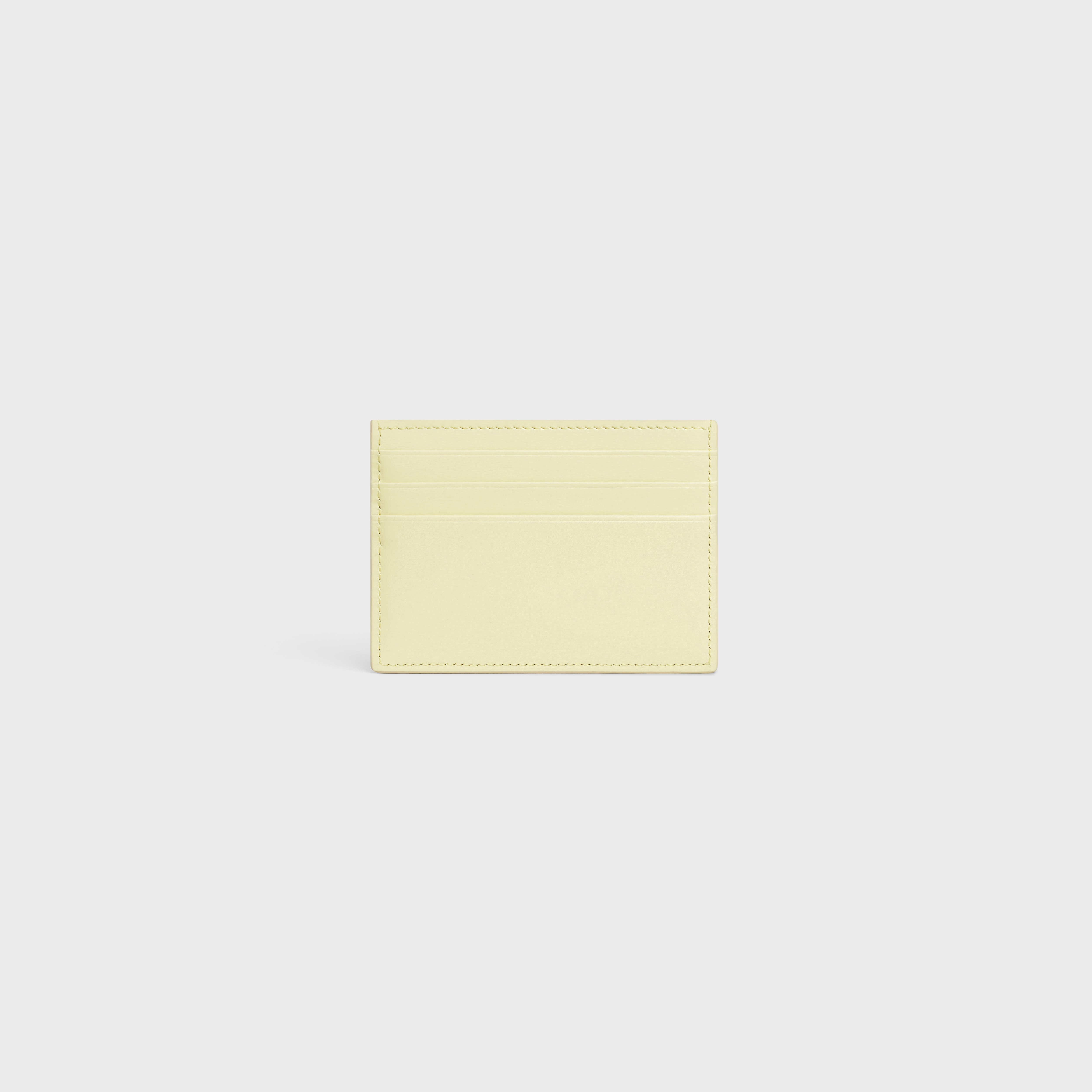TRIOMPHE CARD HOLDER in Shiny calfskin - 3