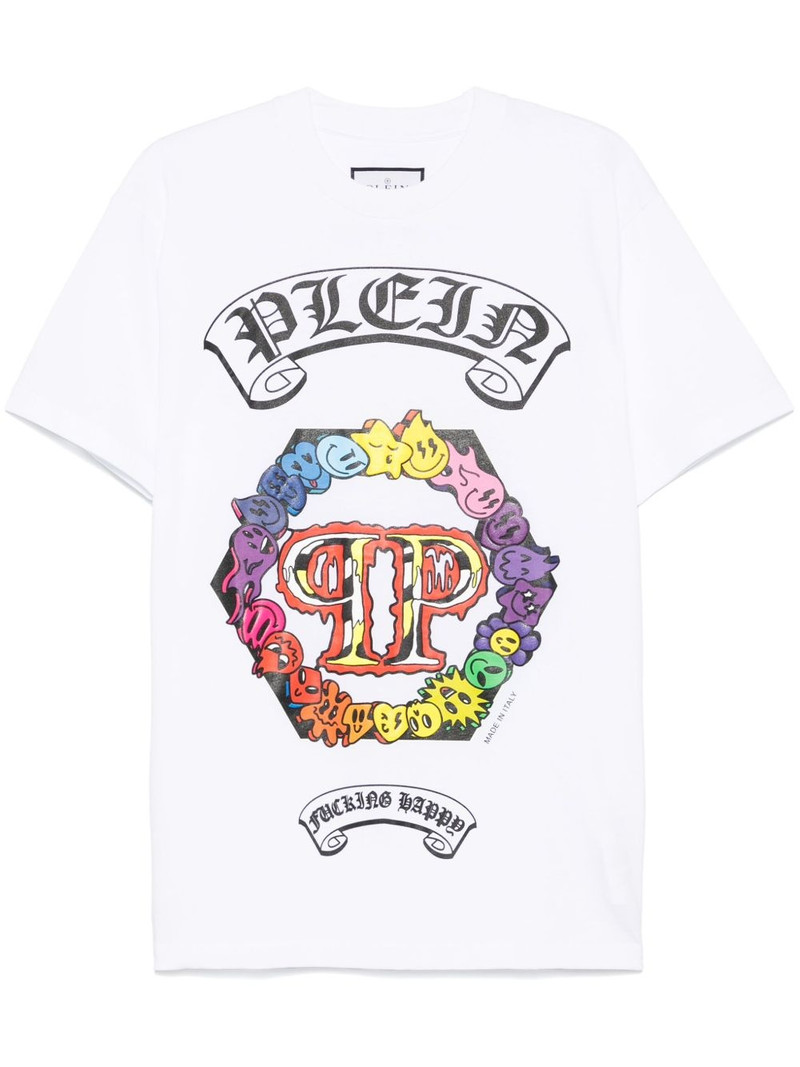 smile-print shortsleeved T-shirt 1