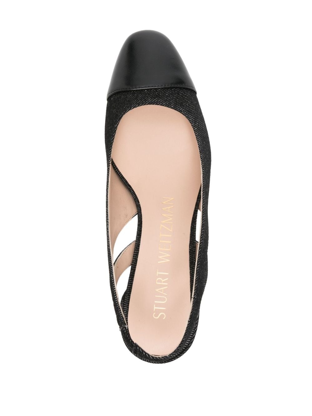 Sleek 50mm slingback pumps - 4