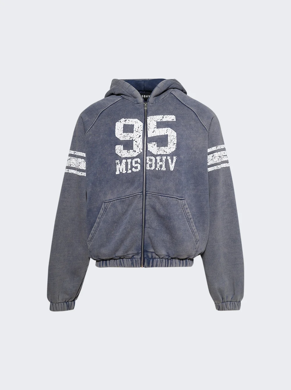 Axel 95 Zipped Hoodie Navy - 1