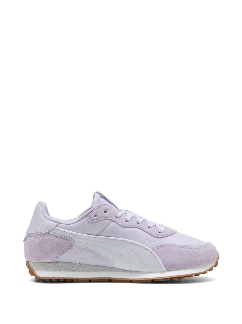 lace-up rose sneakers - 1