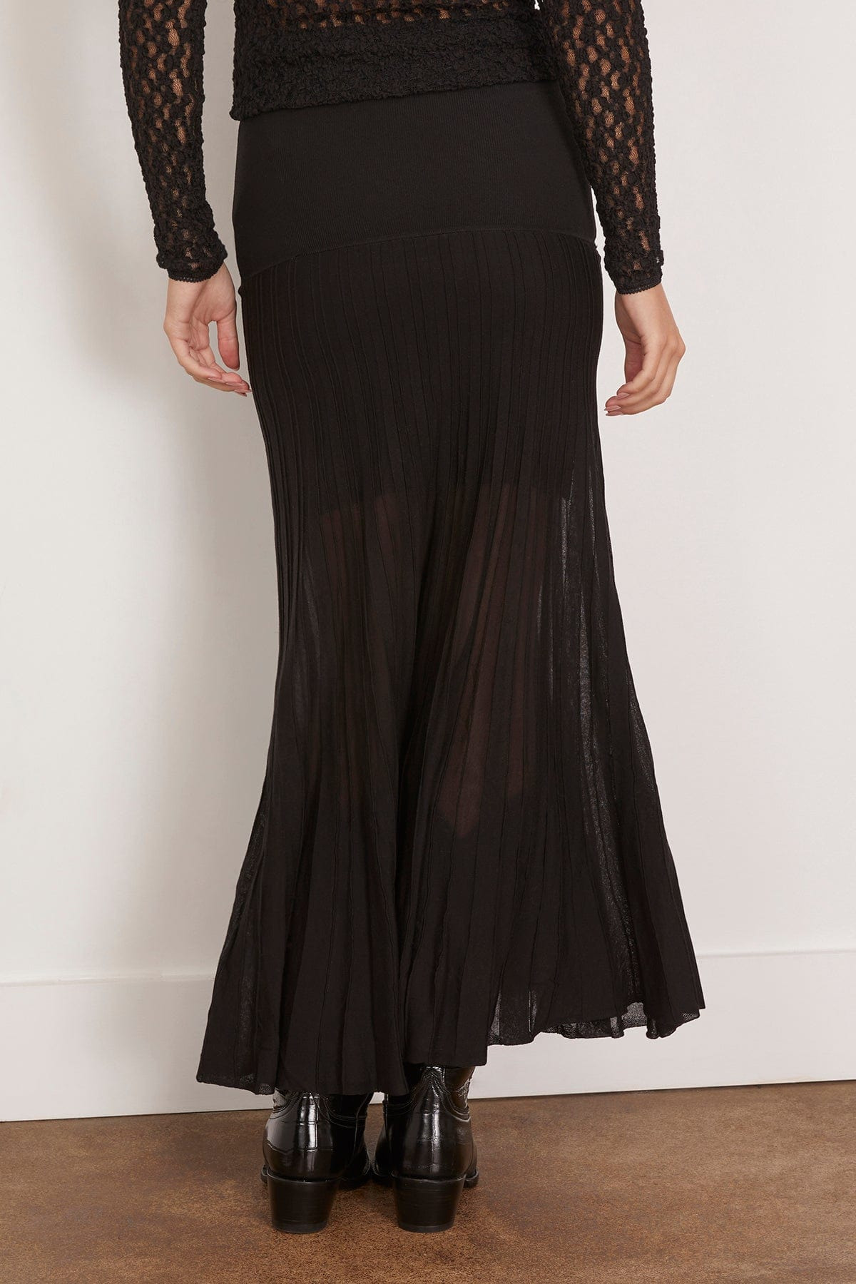 Ezra Skirt in Black - 4
