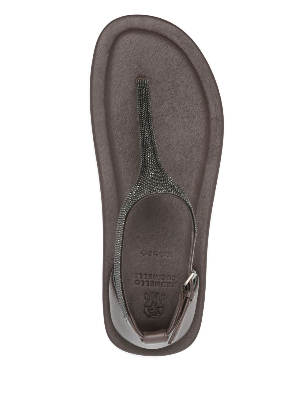 bead-detail sandals - 4