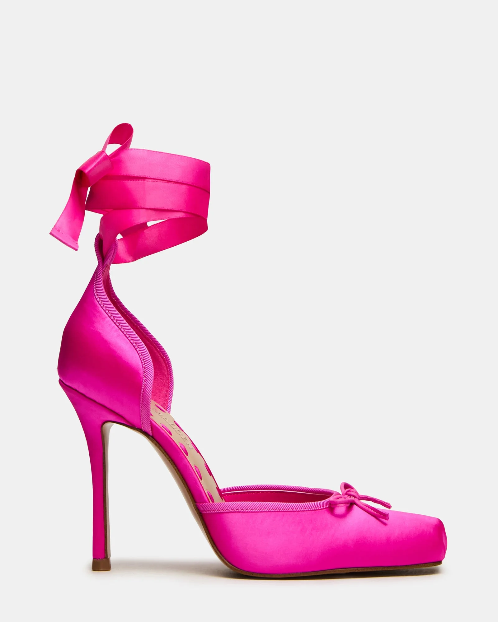 LARINA HOT PINK SATIN - 1