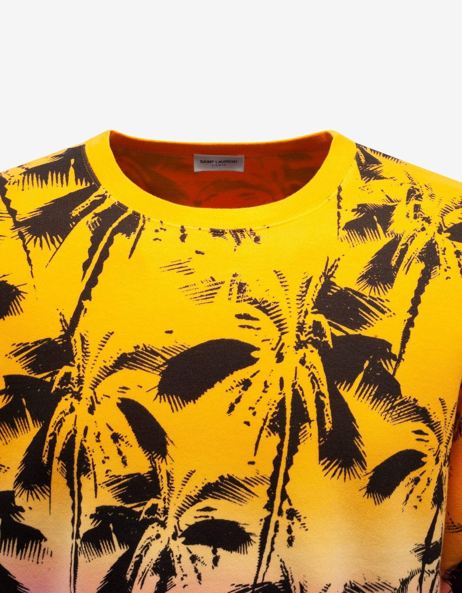 Saint Laurent Multicolour Palm Trees Print Sweatshirt - 4