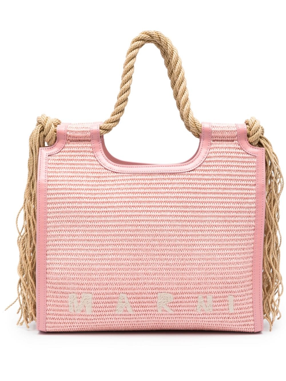 Marcel logo-embroidered shoulder bag - 1