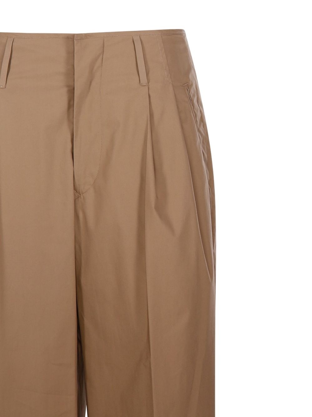 turn-up hem trousers - 4