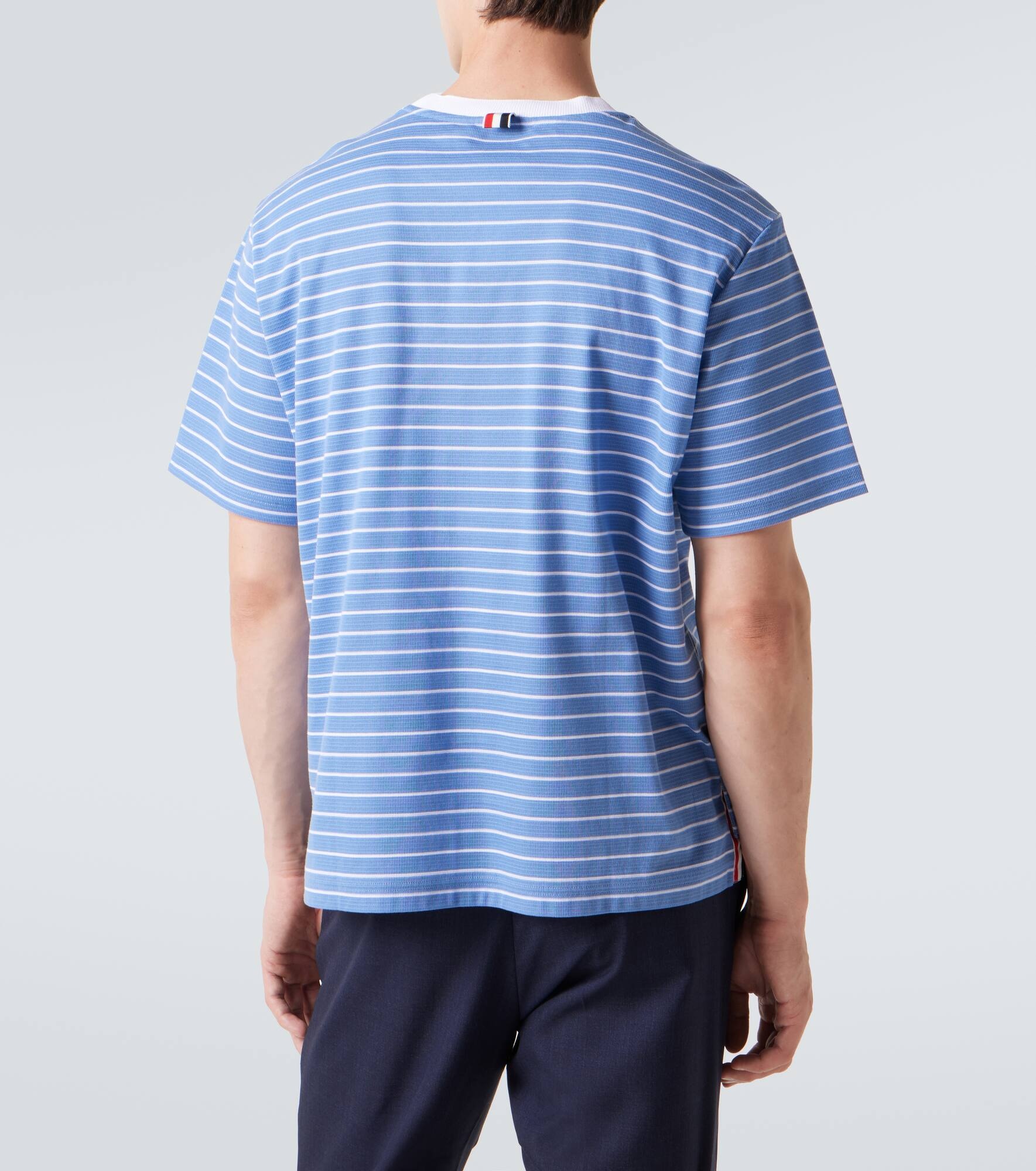 Milano striped cotton jersey T-shirt - 4