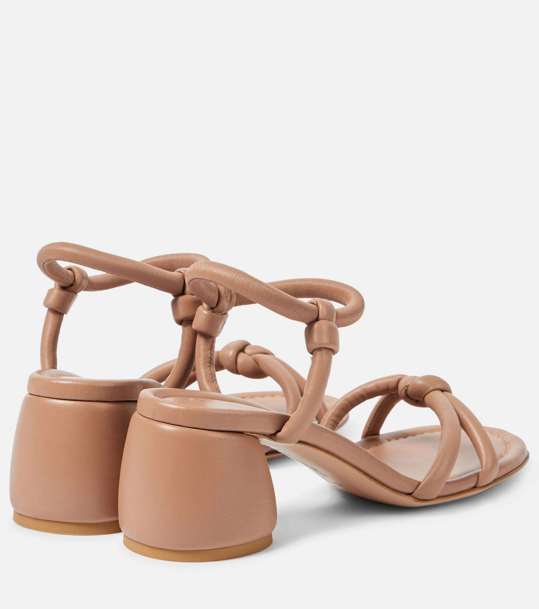 Cassis 60 leather sandals - 3