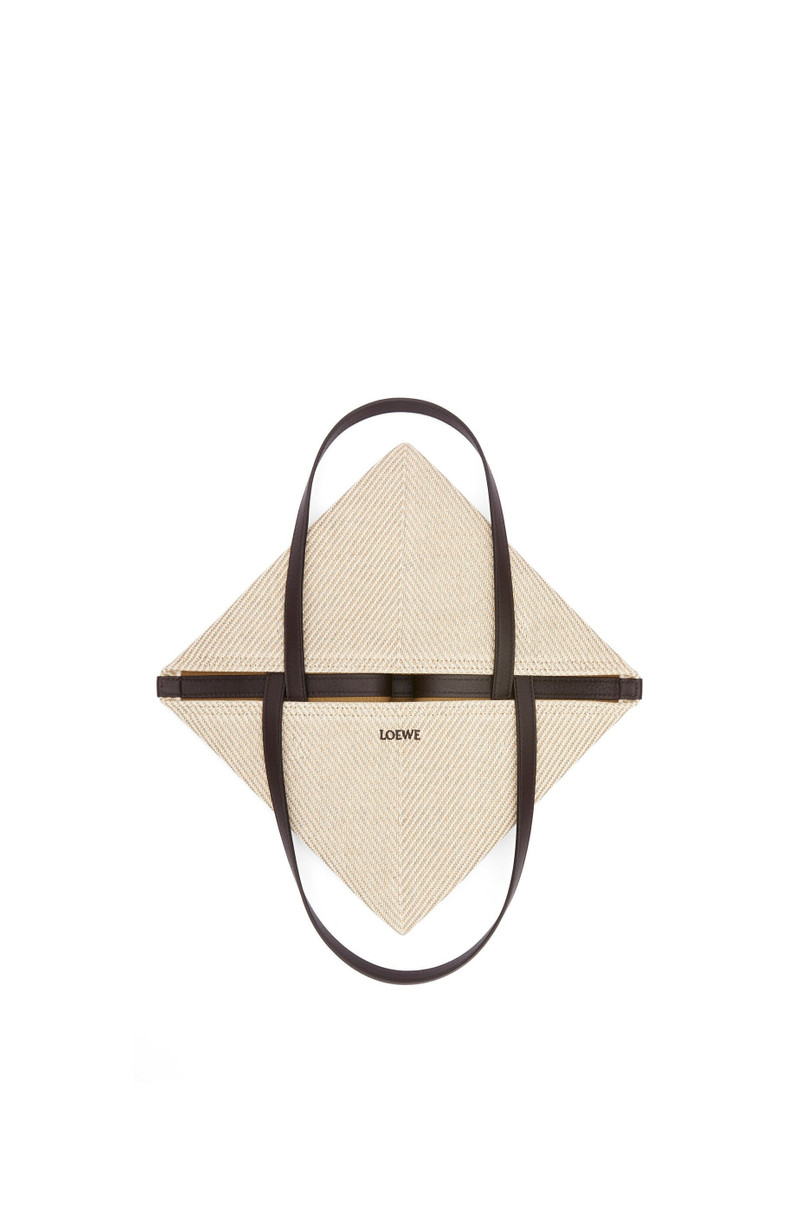 Puzzle Fold tote in cotton jacquard 6