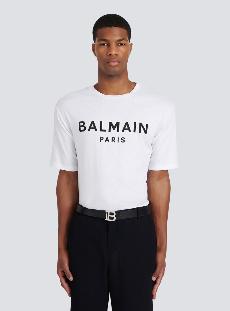 Balmain Smooth leather B-Belt outlook