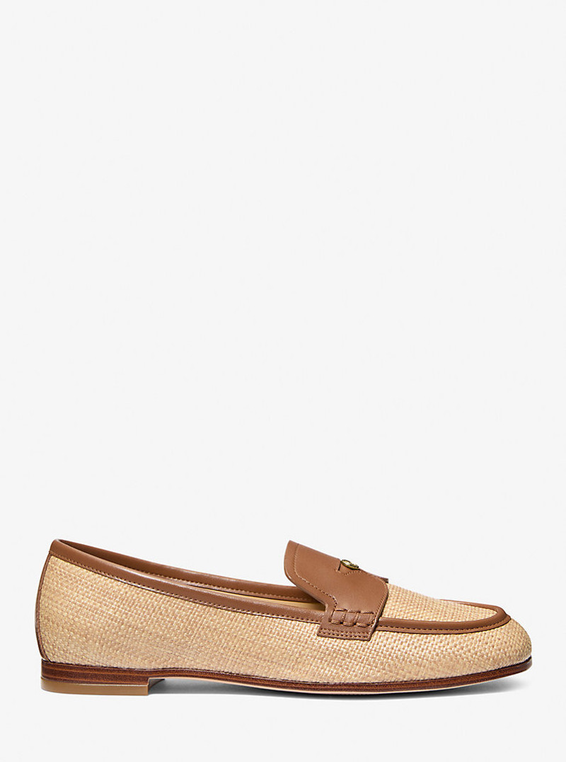 MICHAEL KORS Jennings Woven Loafer outlook